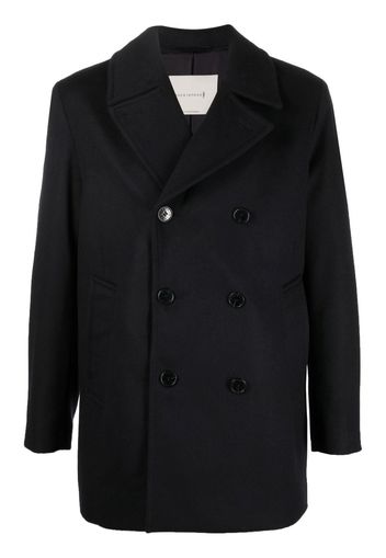 Mackintosh DALTON double-breasted coat - Blu