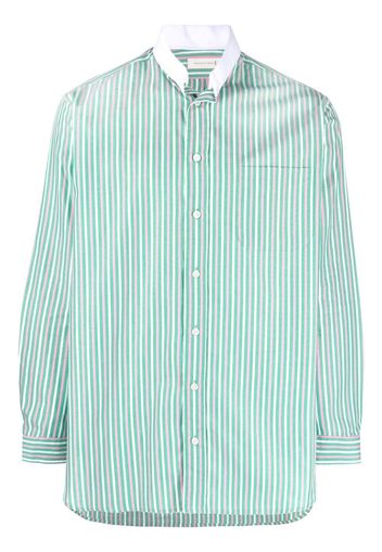 Mackintosh Camicia a righe - Verde