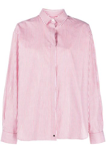 Mackintosh Camicia Bluebells a righe - Rosso