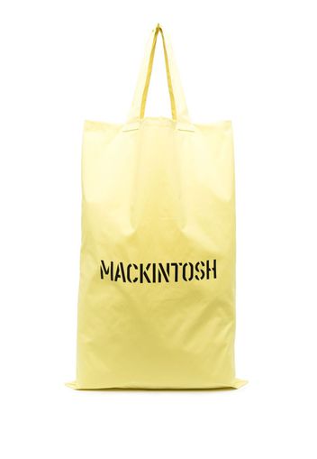 Mackintosh Empoli oversized logo-print tote bag - Giallo