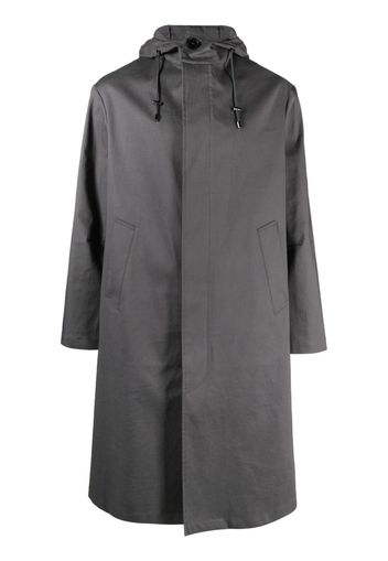 Mackintosh Wolfson hooded raincoat - Grigio