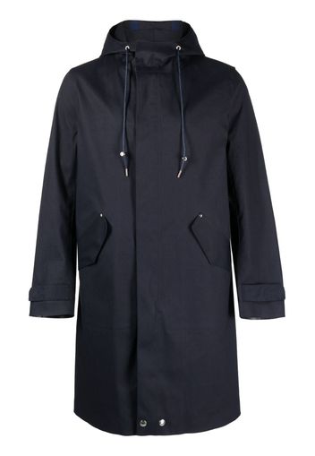 Mackintosh Cappotto Granish con cappuccio - Blu