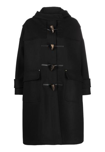 Mackintosh Humbie hooded coat - Nero