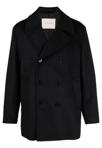 Mackintosh Dalton double-breasted wool peacoat - Blu