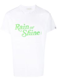 Mackintosh T-shirt Rain or Shine - Bianco