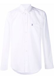 Mackintosh Bloomsbury button-down cotton shirt - Bianco