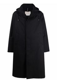 Mackintosh Wolfson hooded raincoat - Nero