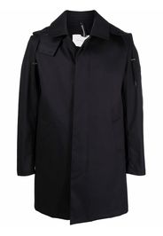 Mackintosh CAMBRIDGE HOOD Black RAINTEC Cotton Hooded Coat | GMC-111 - Nero