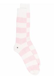 Mackintosh STRIPES SOCKS - Rosa