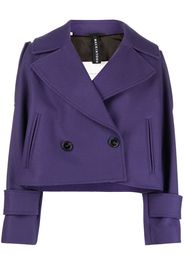 Mackintosh Cappotto crop Kirstee - Viola