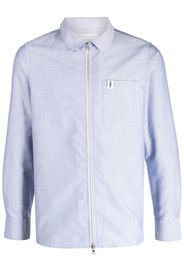 Mackintosh Camicia con zip - Blu