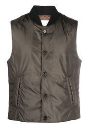 Mackintosh Gilet con bottoni - Verde