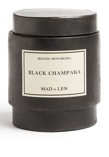 MAD et LEN Monarchia' candle, Black Champaka - Nero