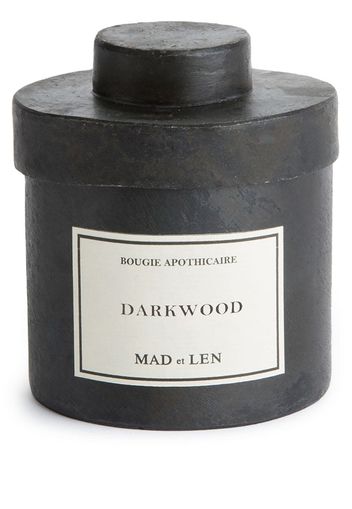 MAD et LEN D'Apothicaire Darkwood scented candle (300g) - BLACK