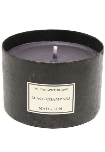 MAD et LEN Black Champaka scented candle - Nero