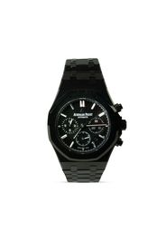 MAD Paris customised pre-owned Royal Oak Chronograph 39mm - Nero