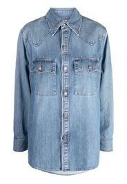 Made in Tomboy Camicia denim Sara - Blu