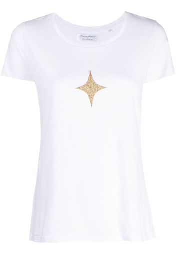 Madison.Maison star-print cotton-jersey T-shirt - Bianco