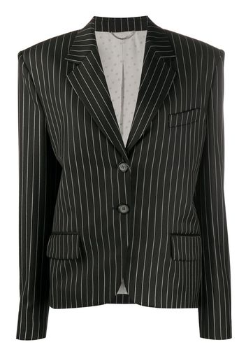 pinstripe blazer