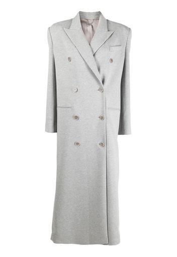 Magda Butrym double breasted ankle-length coat - Grigio