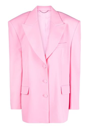 Magda Butrym Classic oversized single-breasted blazer - Rosa