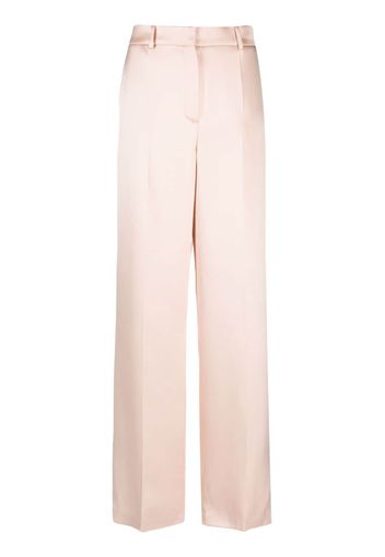 Magda Butrym wide-leg silk trousers - Rosa