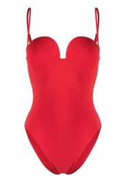 Magda Butrym Costume intero Retro - Rosso