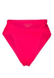 Magda Butrym Twisted high-waisted bikini bottoms - Rosa