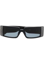 Magda Butrym Vintage rectangle sunglasses - Nero