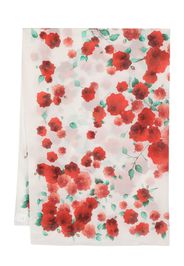 Magda Butrym floral-print silk scarf - Toni neutri