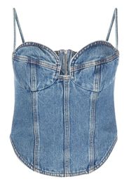 Magda Butrym Top denim - Blu