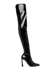 Magda Butrym Retro 110mm thigh-high boots - Nero