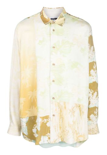 Magliano graphic-print cotton shirt - Giallo