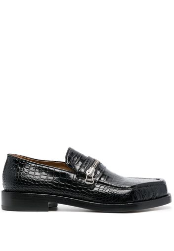 Magliano low heel calf leather loafers - Nero