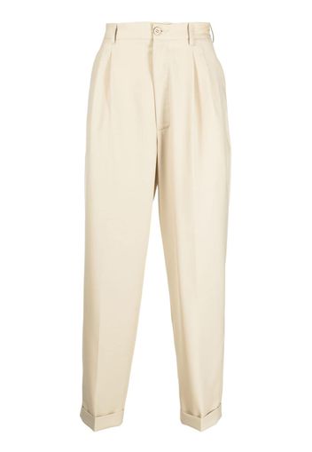 Magliano pleated straight-leg trousers - Toni neutri