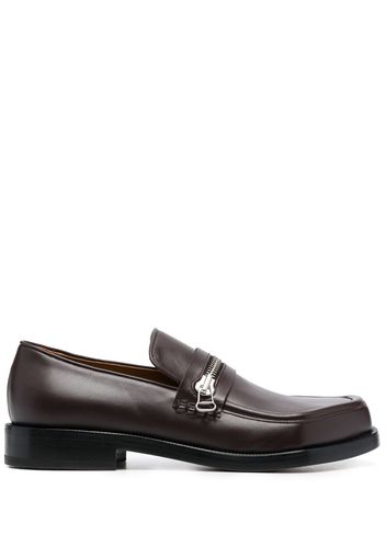 Magliano zipped Monster loafers - Marrone