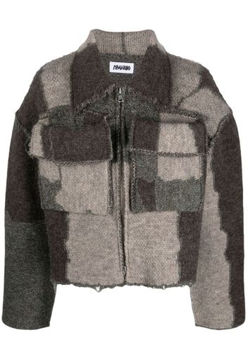 Magliano zip-up wool jacket - Marrone