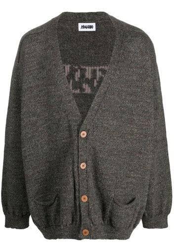 Magliano mélange-effect wool cardigan - Verde