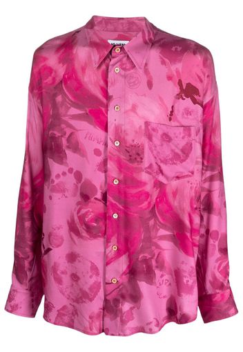 Magliano floral-print tonal shirt - Rosa