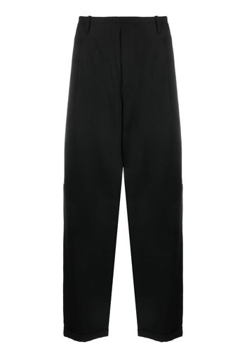 Magliano drop-crotch wide-leg trousers - Nero