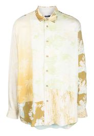 Magliano graphic-print cotton shirt - Giallo