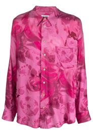 Magliano floral-print tonal shirt - Rosa