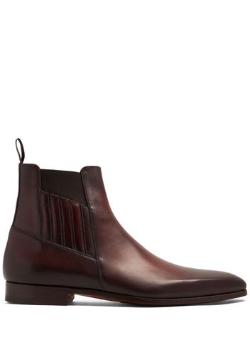 Magnanni leather Chelsea boots - Marrone