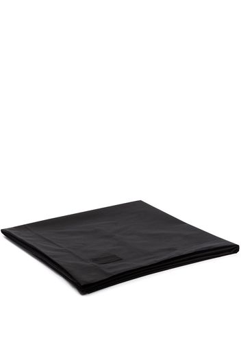 MAGNIBERG Black Pure Cotton Poplin Double Duvet Cover - Nero