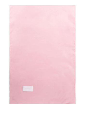 Magniberg logo-patch pillow case - Rosa