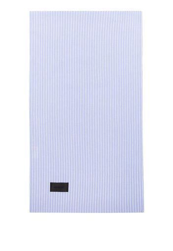 MAGNIBERG Blue Wall Street Striped Oxford Cotton Pillowcase