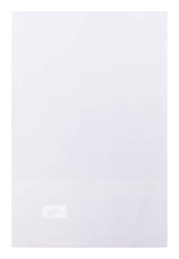 MAGNIBERG White Pure Cotton Poplin Pillowcase - Bianco