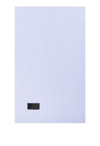 Magniberg vertical-stripe pillow case - Blu