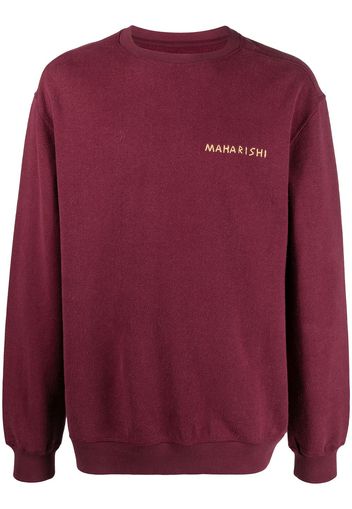 Maharishi Felpa con stampa - Rosso