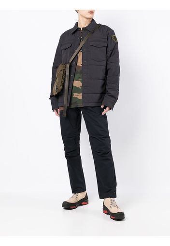 Maharishi padded shirt jacket - Nero